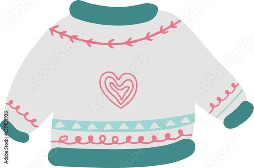 Pastel Christmas Sweater