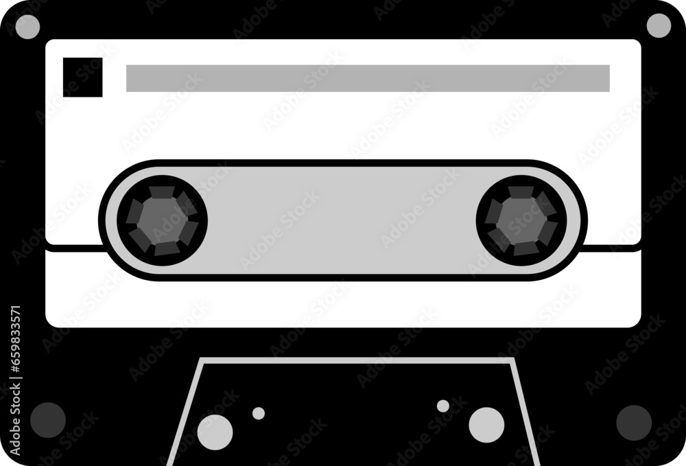 Obraz premium Retro Cassette Element