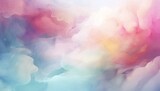 Soothing watercolor background with a touch, blank watercolor abstract background