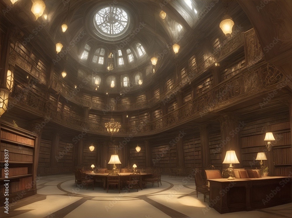 Obraz premium interior of the church