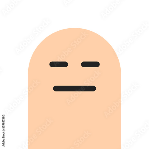 Blank - Finger Face