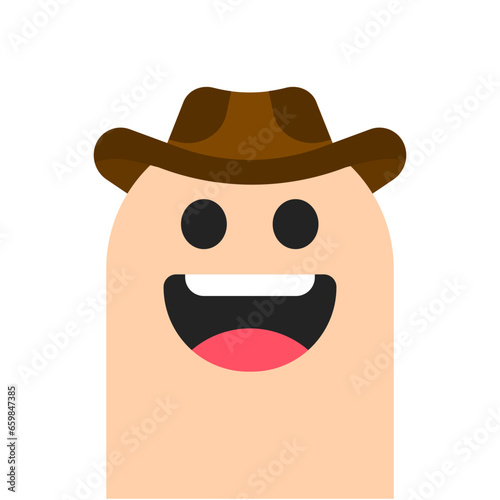 Cowboy - Finger Face