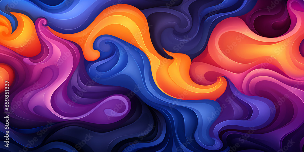 Trippy hippy abstract wavy swirls dopamine dressing style fashion motif Trippy hippy abstract wavy swirls dopamine dressing style fashion motif