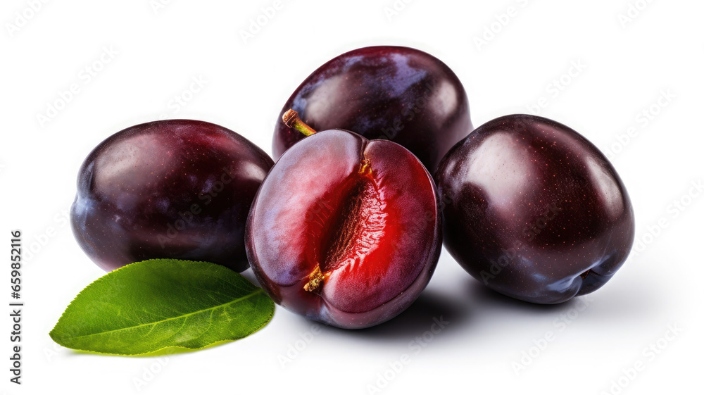 Fototapeta premium Dumplings Isolated on White Background