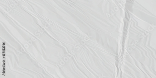 White crumpled paper texture . White wrinkled paper texture. White paper texture . White crumpled and top view textures can be used for background of text or any contents .