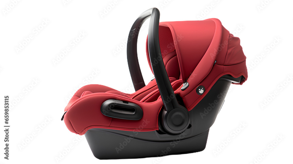 Baby Car Seat. Isolated on Transparent background. Baby Car Seat. Isolated on Transparent background.