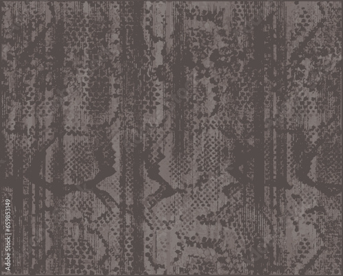 Abstract gray grey snake skin  textured pattern. Vector Illustration.
