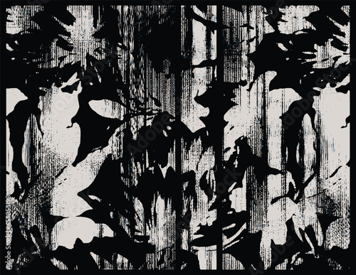 abstract geometric floral brush  design vector background. texture. art design. for scarf, marble, fabric, clothing, carpet, rug, floor, dress, digital printing