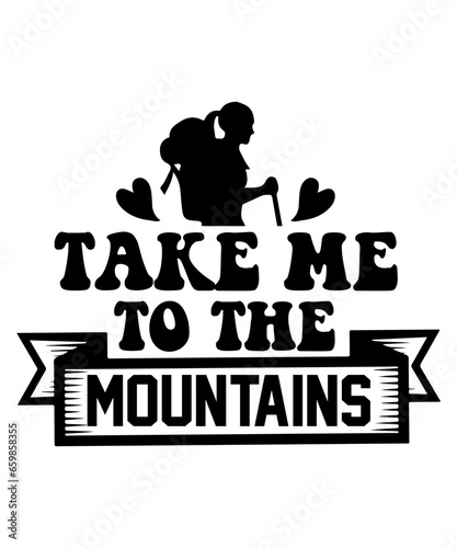 take me to the mountains svg