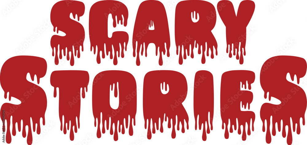 Scary Stories digital files, svg, png, ai, pdf, ready for print, digital file, silhouette ...