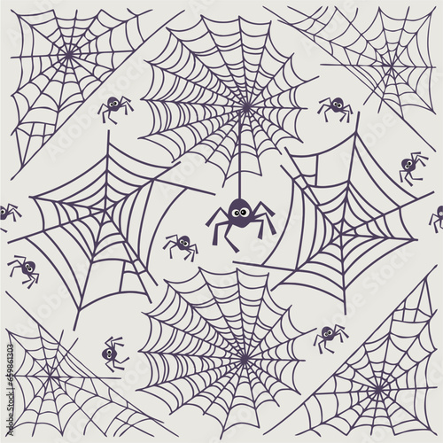 Halloween seamless pattern