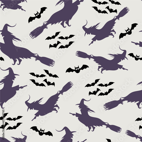 Halloween seamless pattern