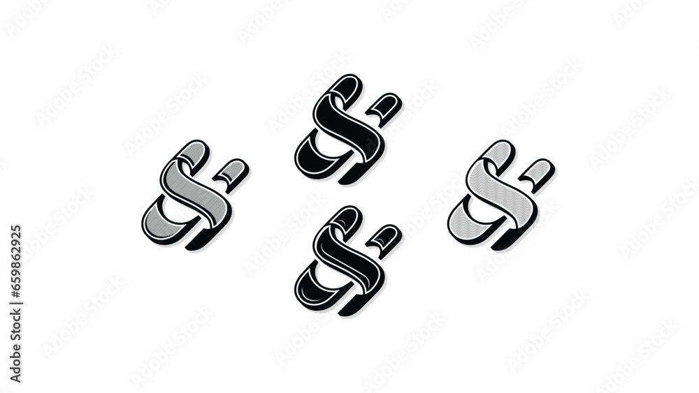 Various Ampersand Elegance Unleashed: Elevate Your Designs with Vintage Styling Typeface. Vector Illustration Perfection.