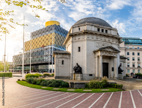 Foto Centenary Square in Birmingham, UK