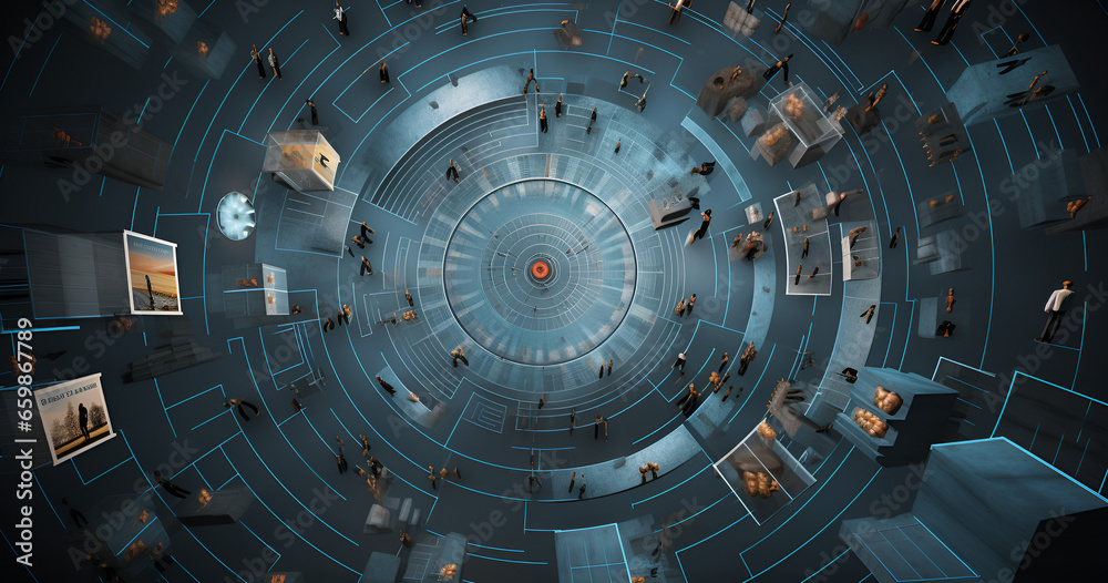 Obraz premium career, growth, structure, analysis, psychology, knowledge, scheme