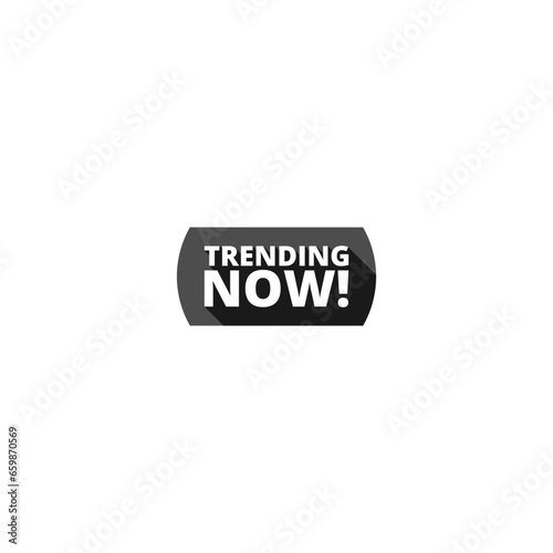  Trending now icon isolated on white
