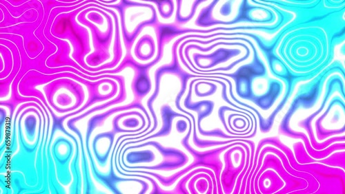 Wallpaper Mural Abstract colorful liquid wavy trendy marble animation. Gradient background UHD 4k video. Torontodigital.ca