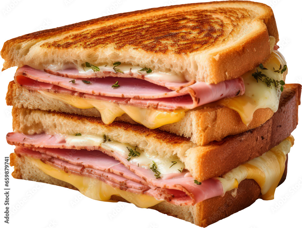 Cheese and Ham Toasted Panini Melt Transparent Background PNG Clipart Cheese and Ham Toasted Panini Melt Transparent Background PNG Clipart