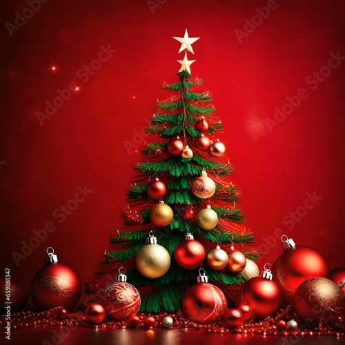 red christmas tree © robina