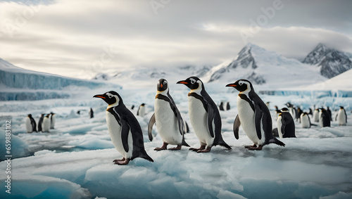 penguins in polar regions © Amir Bajric