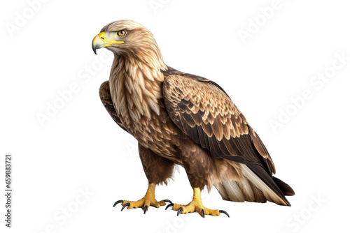 Realism in Eagle Glory on isolated background