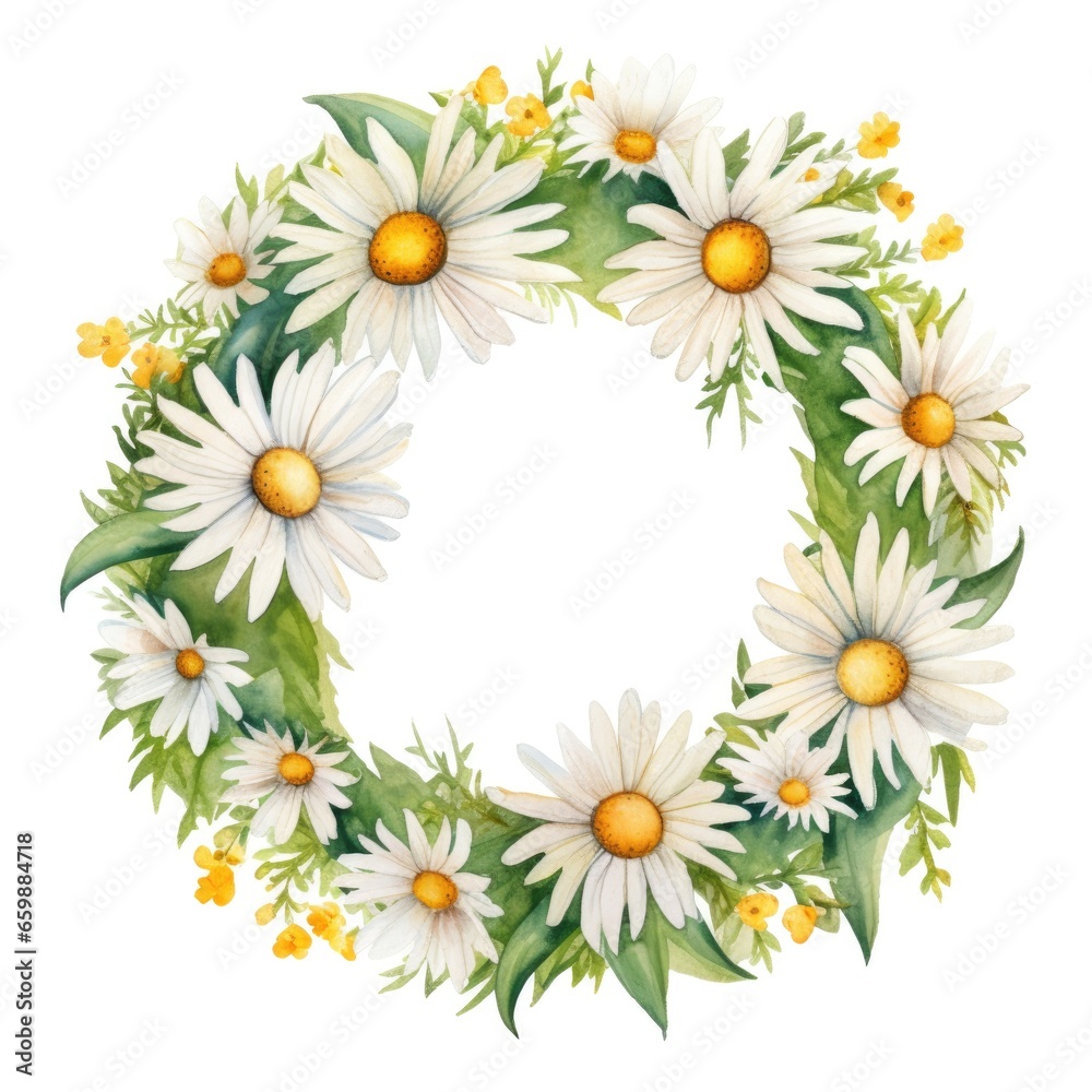 watercolor holly wreath with red berries on white watercolor holly wreath with red berries on white