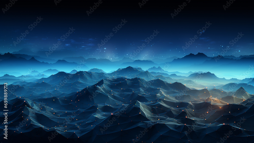 Mountain line technology background. Mountain line technology background.