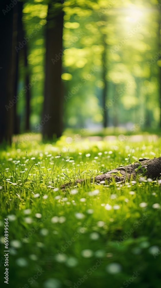 Picturesque photo of a field or meadow: Summer Beautiful spring perfect natural landscape background, defocused blurred green trees in forest with wild grass and sun beams Picturesque photo of a field or meadow: Summer Beautiful spring perfect natural landscape background, defocused blurred green trees in forest with wild grass and sun beams