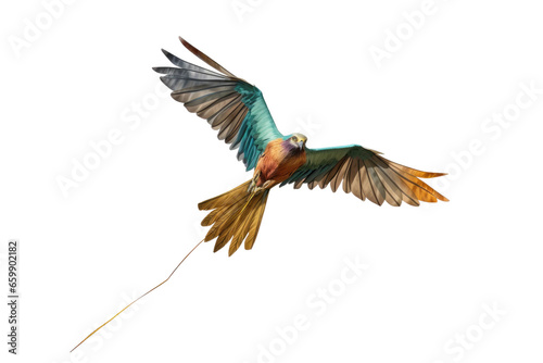 Realistic Isolated Kite on isolated background