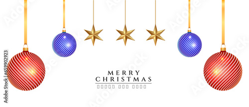  decorated Christmas balls isolated or transparent background. Xmas ball.