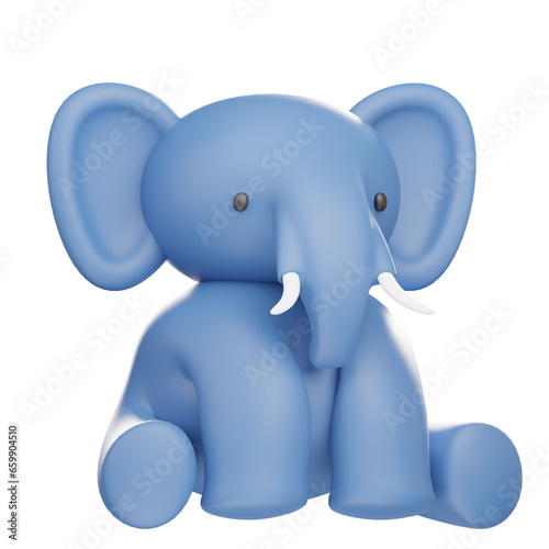 
elephant 3d illustration