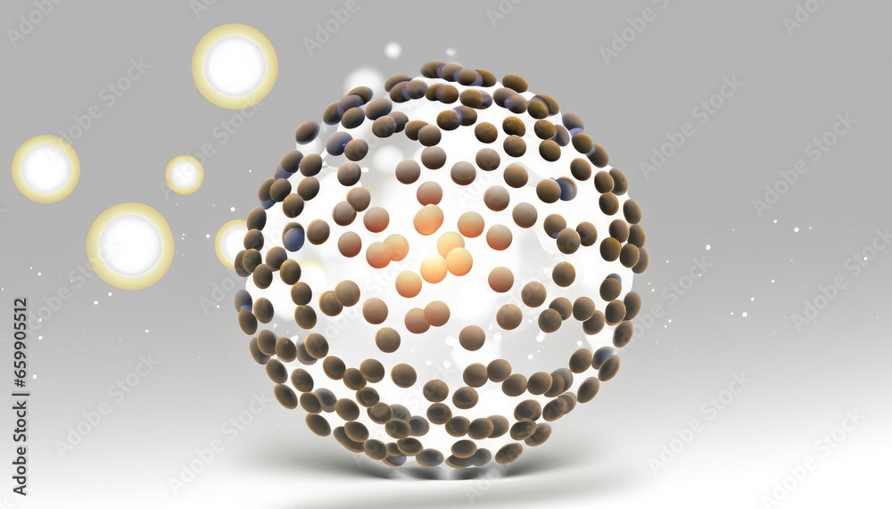 3d glowing ball background. 3d glowing ball background.