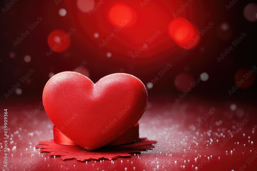 Obraz premium bacground of Valentine's hearts