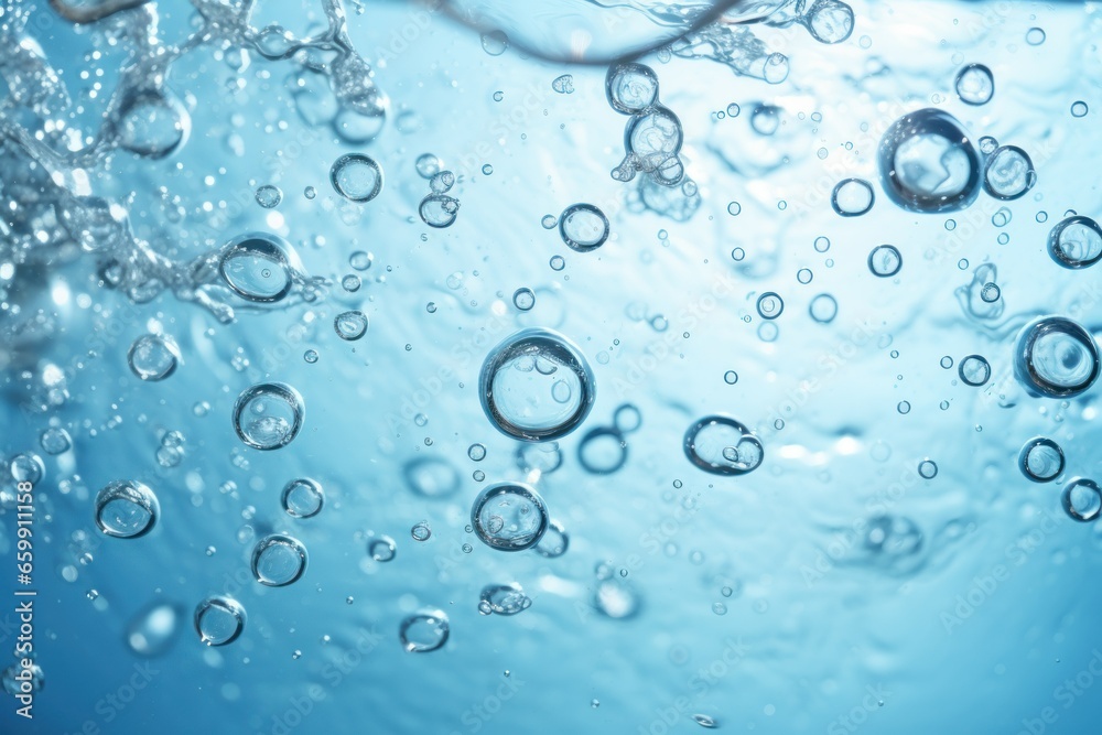 blue water drops close-up blue water drops close-up