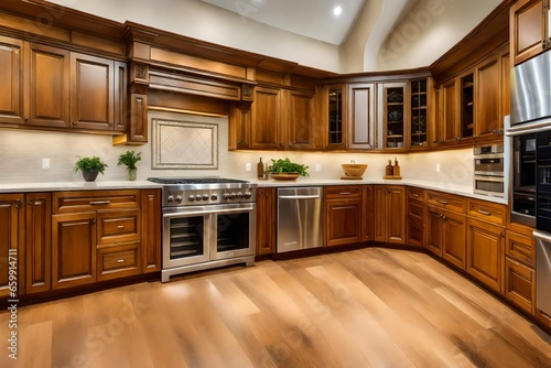 Streamlined modern kitchen concepts.