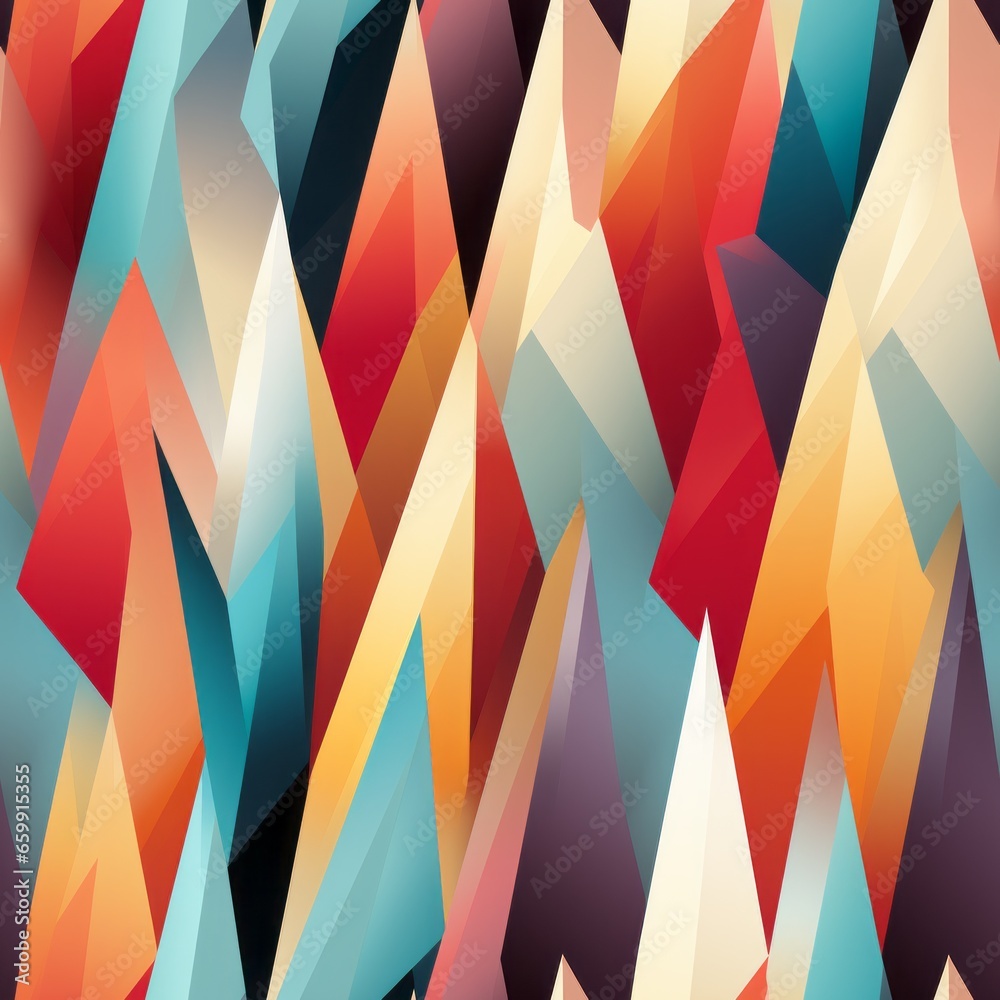 colorful geometric texture seamless texture for packaging design Stock ...