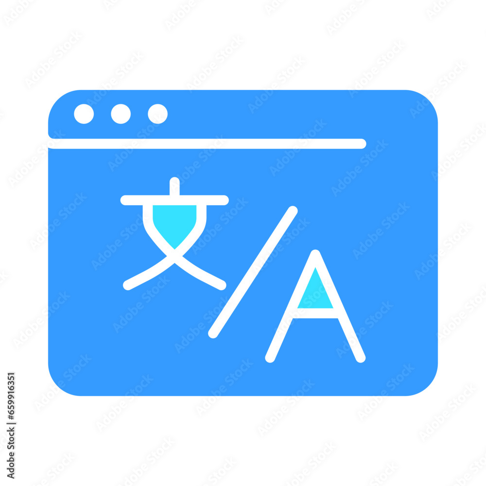 Online translator line icon. Communication, language, vocabulary, learning, foreigner, tourism. Vector color icon on a white background for business and advertising. Online translator line icon. Communication, language, vocabulary, learning, foreigner, tourism. Vector color icon on a white background for business and advertising.