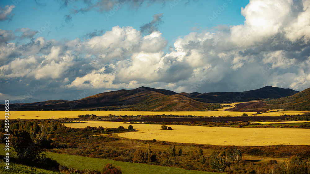 Obraz premium beautiful panoramic view of nature