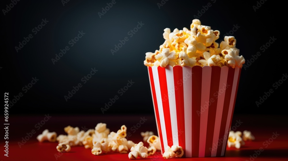 Popcorn at the movies, generative Ai