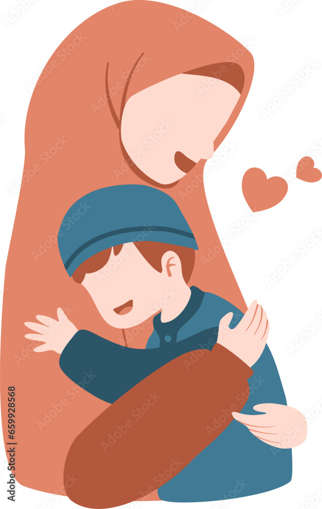 Muslim Mother and Children Muslim Mother and Children