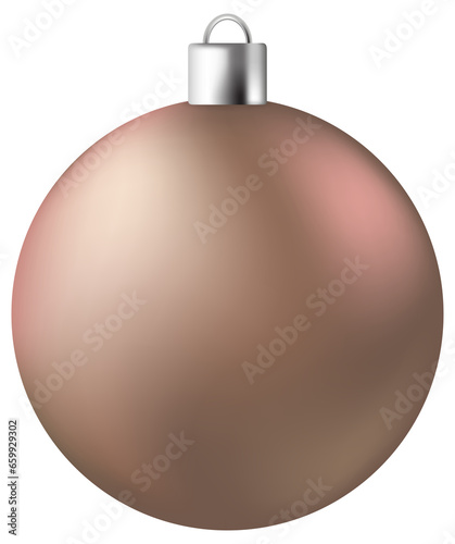 Modern matt pastel colors christmas balls set design elements