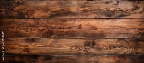 Close up shot of the texture on a wooden plank