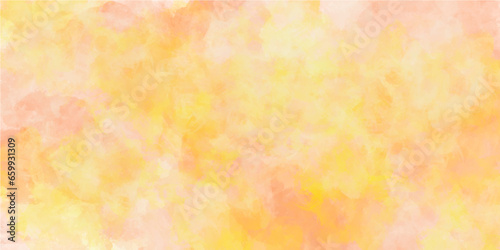  Yellow watercolor. Background .Yellow watercolor background for your design, watercolor background concept, vector.