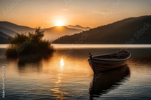 sunset on the river © farzana