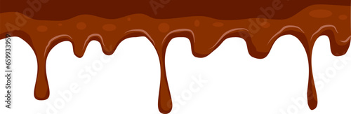 Chocolate drops border