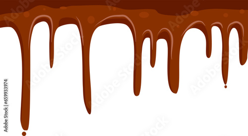 Chocolate drops border