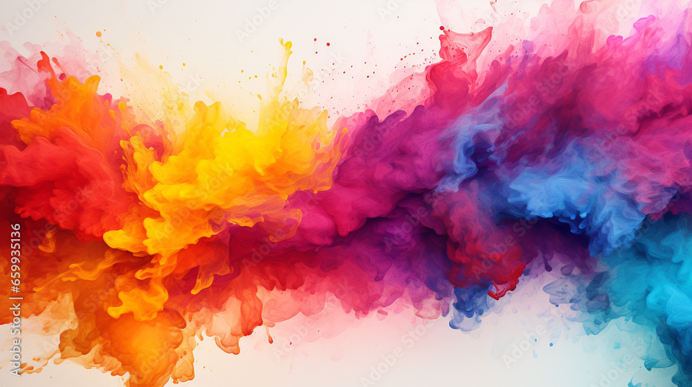 abstract watercolor background HD 8K wallpaper Stock Photographic Image