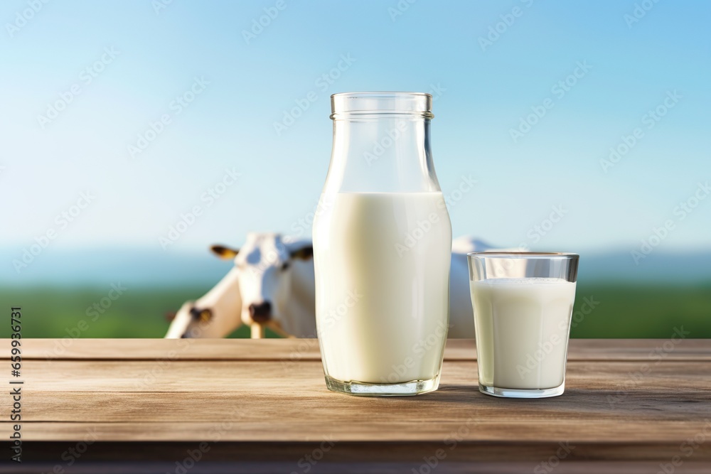 新鮮な牧場の牛乳イメージ05 新鮮な牧場の牛乳イメージ05