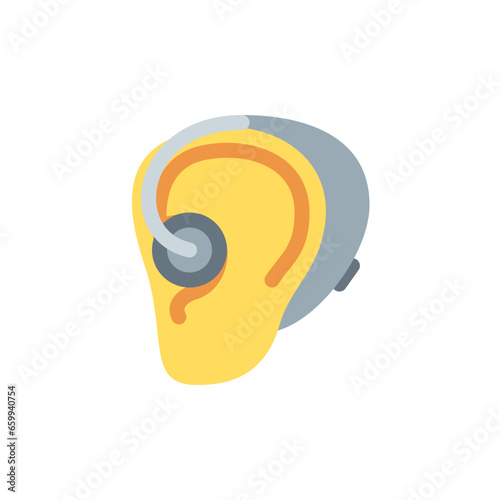 🦻 Ear with Hearing Aid