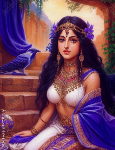 Ancient Sumerian mythology. Inanna,ancient Sumerian mythological goddess